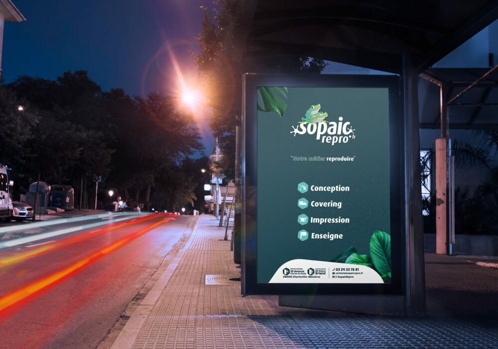 Affiche backlight