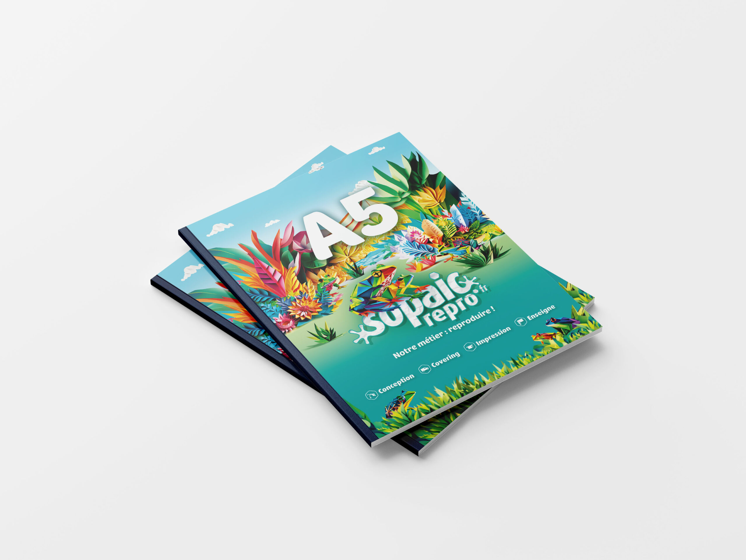 Reliure tissu encollé