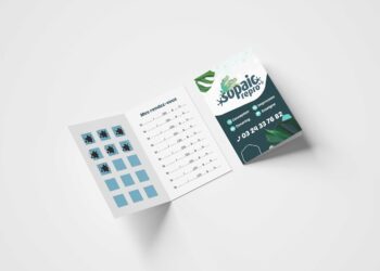 carte-de-fidelité-double volet