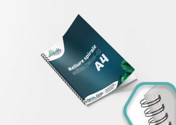 Reliure spirale métallique