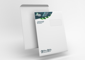 Envelope C4 - avec fenetre