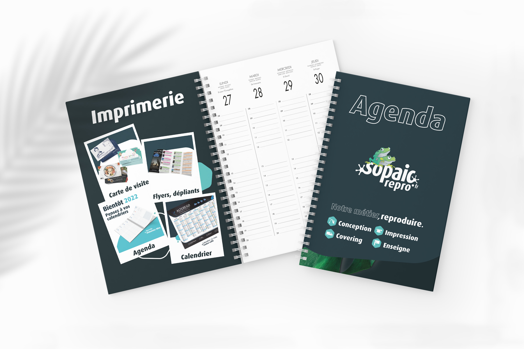 Agenda à spirale