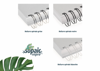 reliure metal couleur