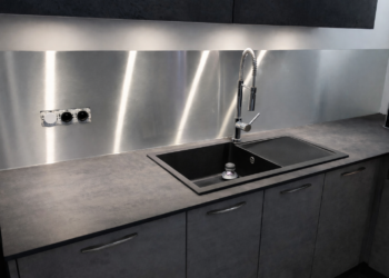 Credence-cuisine-alu-brosse-argente