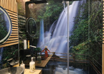 Crédence de salle de bain