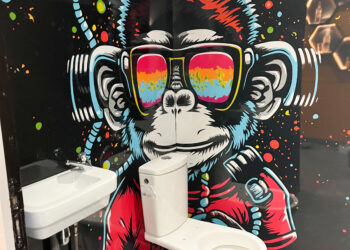 Crédence de toilettes